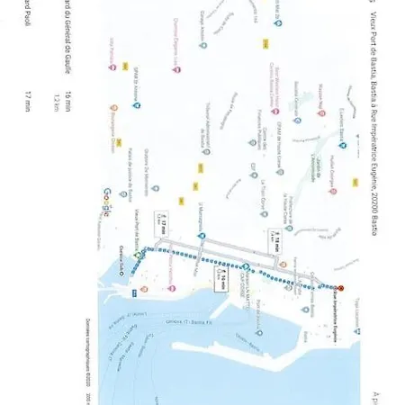 Апартаменты Centre-bastia A Minute A Pied Du Port Бастия