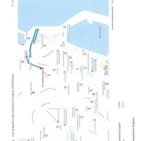 Centre-bastia A Minute A Pied Du Port *